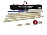 H&A Sports Kids Wooden Cricket Set Size 3 & 5 (Size 5)