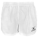 Gilbert Kiwi Pro Rugby Short (White)-Medium