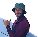 Surf Skull Surf Helmet - Bucket hat (Green, Large)