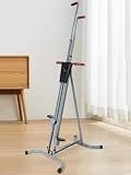 AGFKXO Vertical Climber Machine, Climber Workout Machine - Work Out Equipment for Home Gym Climber Exercise Machine with 5-Level Adjustable Height, Easy to Assemble