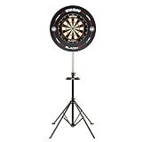 WINMAU Xtreme 2.0 Dartboard Stand – Portable, Adjustable Dart Board Stand