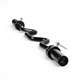 CAP Barbell Olympic Super Curl Bar, Black (2-Inch)