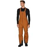 Arctix Men's Essential Insulated Bib Overalls, Cappucino, Small/32" Inseam