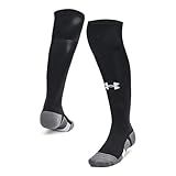 Under Armour Unisex-Adult Magnetico Over the Calf Socks 1 Pack, (001) Black/Pitch Gray/White, Large