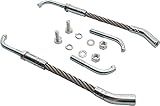 UcarSoon Carbide Ice Scratchers Kit Replacement for Reverse Non-Reverse Gear Equipped Snowmobiles Track Heights 2-1/2"