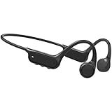 Haowolf Bone Conduction Headphones, Bluetooth 5.4 with Mic Open Ear IPX8 Waterproof Headsets, Swimming Headphones 10H Playtime Wireless Earbuds for Sports, Running, Cycling