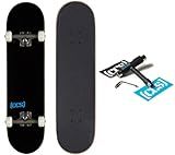 [CCS] Logo Skateboard Complete Black 8.00"