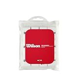 WILSON WRZ4016WH Pro Tennis Overgrip 12-Pack,White