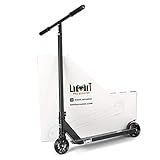 LMT69 Professional Scooter-Trick Scooter-Intermediate Beginner Stunt Scooter Suitable - Children, Teenagers Adults 8 Years Old Above (Black)