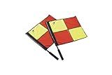 Kwik Goal Premier Linesman Flags Multi, 22.5-Inch L x 4-Inch W