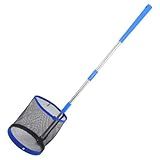POPETPOP Table Tennis Pingpong Balls Collector Pingpong Ball Picker Upper Retriever with Adjustable Length Table Tennis Net Bag Handle for Storage Multi 99 CM