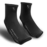 Hayabusa Ashi 4.0 Foot Grips - MMA, Muay Thai, Kickboxing, Jiu Jitsu, Boxing and Wrestling - Black, X-Large