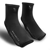 Hayabusa Ashi 4.0 Foot Grips - MMA, Muay Thai, Kickboxing, Jiu Jitsu, Boxing and Wrestling - Black, Large