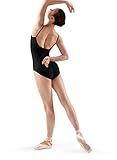 Bloch Dance Women's Nejor Microlux Camisole Leotard, Black, Small
