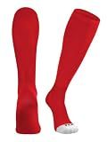 TCK Prosport Knee High Tube Socks - Red, Medium