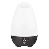 HealthSmart 500ML Essential Oil Diffuser for Large Rooms, Cool Mist Humidifier and Aromatherapy Diffuser, Adjustable Timer, Mist Mode and 7 LED Light Colors, White (Pack of 1)