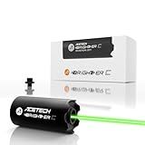ACETECH Airsoft Pistol/Riffle Tracer Unit Brighter C 14mm CCW Negative Thread with M14 to M11+ Adaptor Glow in The Dark Green/Gel BB LED Beam Lighting Effect (Black)