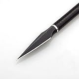 GPP 12pcs Traditional Hunting Arrow Head Broadhead Keened Up Screw-in Broadheads 150 Grain Without Brood Groove