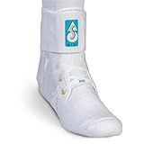 Med Spec ASO Ankle Stabilizer (X-Large, White) – Lace Up Ankle Brace for Sprained Ankle and Peroneal Tendonitis, Orthopedic Ankle Support for Men, Women, Adults, Teens and Kids, Sports Injury Recovery, 264006