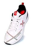 Payntr X Rubber Stud (White & Black) Cricket Shoes (us_Footwear_Size_System, Adult, Men, Numeric, Medium, Numeric_10)