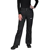 Arctix Women's Insulated Snow Pants, Black, Medium, 1800