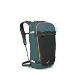 Osprey Soelden 25L Ski and Snowboard Backpack - Lightweight Men's Backcountry Pack - Avalanche Safety Access - Diagonal/A-Frame Ski Carry, Snowboard Carry - 100% Recycled Nylon, Cascade Blue