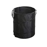 Leinoupt:Collapsible Trash can/Folding Garbage Cans,Portable Trash can,Pop Up Trash Can,for Camping Garbage Can Collapsible,Clothes and Toys Recycle bin (Black)