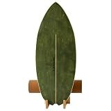 XCMAN Surf Balance Board Trainer with Roller Wooden Exercise Balancing Stability Trainer - Non Slip Surface for Adults |Balance Board Surfing,Snowboarding,Skateboarding,Hockey,Yoga