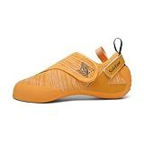 SoleEase Climbing Shoes for Men Women Slip-Resistant Lightweight Bouldering Shoes with Breathable Upper(904Yellow,41)