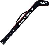 BLADE SAVER Ice Hockey Stick Bag for Travel - Premium Padded Adjustable Hockey Stick Travel Bag with Durable Zippers and Snaps and Name Card Slot for Transporting and Storing Player and Goalie Sticks