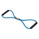 SPRI Ultra Toner Resistance Band Figure 8 Exercise Cord, Blue, Heavy