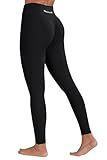 Sunzel Scrunch Butt Lifting Leggings Women High Waisted Seamless Workout Leggings Gym Tights Tummy Control Yoga Pants Plain Black