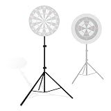 Heavy Duty Dartboard Stand with Tripod Base – Dart Board Stand with Adjustable Height from 34" to 74", Portable Dart Board Holder & Easy Assembly, Perfect for Indoor, Outdoor, Bar, and Travel Use