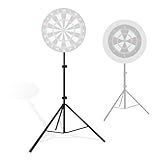 Heavy Duty Dartboard Stand with Tripod Base – Dart Board Stand with Adjustable Height from 34" to 74", Portable Dart Board Holder & Easy Assembly, Perfect for Indoor, Outdoor, Bar, and Travel Use