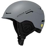 OutdoorMaster ELK MIPS Ski Helmet - Snow Sport Helmet Snowboard Helmet for Men Women & Youth