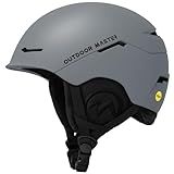 OutdoorMaster ELK MIPS Ski Helmet - Snow Sport Helmet Snowboard Helmet for Men Women & Youth
