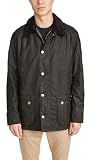 Barbour Men's Ashby Wax Jacket, Olive, M