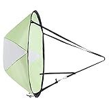 VALINK Kayak Sails, Durable Kayak Boat Wind Sail Canoe Paddle Board Sail With Clear Window, Easy Setup & Deploys Quickly, Compact & Portable
