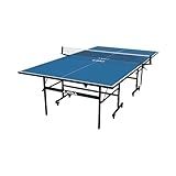 JOOLA Inside 13 - Professional MDF Indoor Table Tennis Table with Quick Clamp Ping Pong Net and Post Set - 10 Minute Easy Assembly - Ping Pong Table with Single Player Playback Mode
