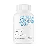 THORNE - Iron Bisglycinate - 25 mg Iron Supplement for Enhanced Absorption Without Gastrointestinal Side Effects* - NSF Certified for Sport - Gluten-Free - 60 Servings