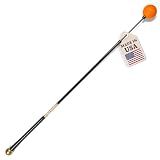 Orange Whip Mid-Size Golf Swing Trainer Aid for Improved Rhythm, Flexibility, Balance, Tempo, Swing Plane, and Strength, Patented and Made in USA, 43.5"