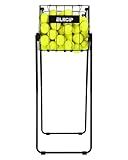 ELKCIP 2-in-1 Portable Pickleball & Tennis Ball Collector - Easily Pick Up Pickleball Retriever Basket Ball Caddy Carrier Picker Hopper with Wheels