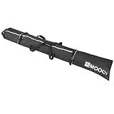 MOPHOEXII MOOCY Ski Bag,Ski Bags for Air Travel,Unpadded Snow Ski Bags Fit Skis Up to 200cm,Ski Carrying Bag For Adults, and Children