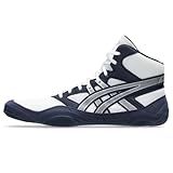 ASICS Men's Snapdown 4 Wrestling Shoes, 6.5, Midnight/Pure Silver