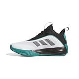 Adidas Men's Own The Game 3.0 Basketball, White/Black/Pure Teal, 9