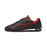 PUMA Men's Scuderia Ferrari Replicatch Shoes, Black-Rosso Corsa SS26, 9 Ferrari Replicatch