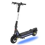 Gotrax Ares Off-Road Electric Scooter for Adults, 10" Tubeless Tires, 25 Miles Range by Dual 500W Motor, 28Mph Top Speed, Dual Suspension & Quick-Release Battery, UL 2272 Certified, Foldable E-Scooter
