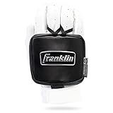 Franklin Sports Baseball Hand Guard - Adult Protective Hand Shield for Hitting - Lefty + Righty Hitters - Baseball + Softball Batting Protector for Adults - Black - GX1 LT