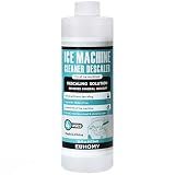 EUHOMY Ice Machine Cleaner Descaler, 16 Fl OZ Ice Maker Cleaner (4 Uses Per Bottle), Ideal Universal Descaling Solution for All Brands Ice Maker, Single Use Coffee and Espresso Machines
