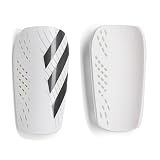 adidas Unisex-Adult Tiro Club Shin Guards, White/Black, Large
